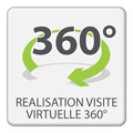 Réalisation visite virtuelle à 360°